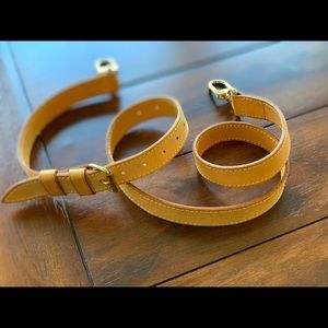 Authentic Louis Vuitton Vachetta Leather Strap